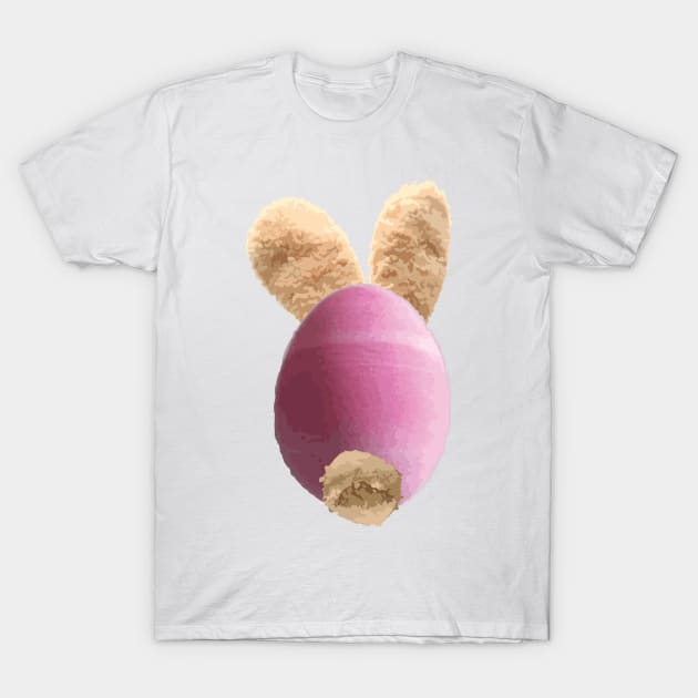 Easter Bunny Hatchling – Pink T-Shirt by DenAlex